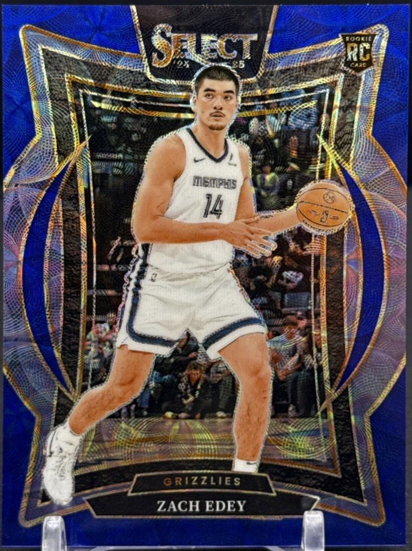 Zach Edey [Blue Scope Prizm] #98