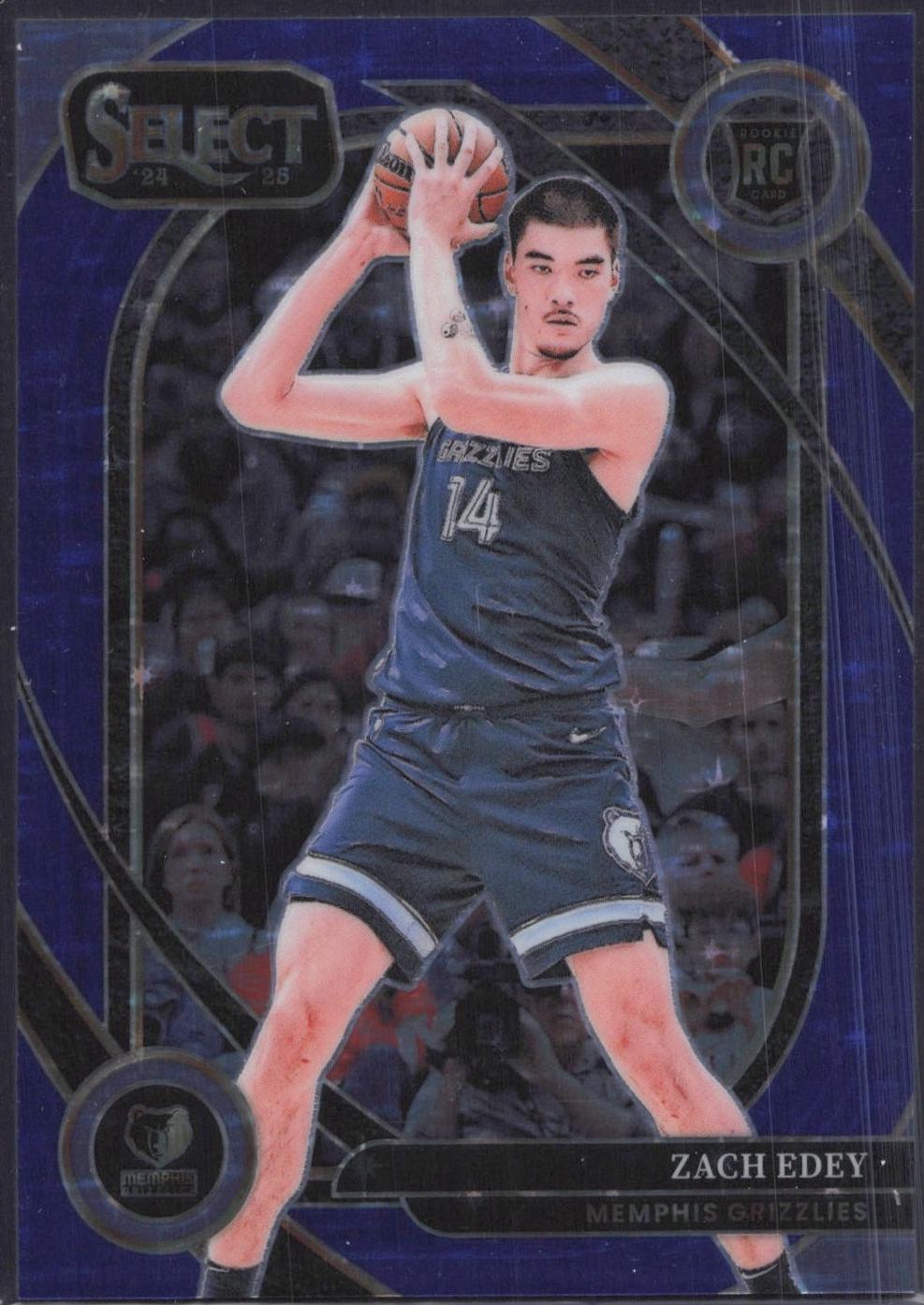 Zach Edey [Blue Stars Prizm] #280