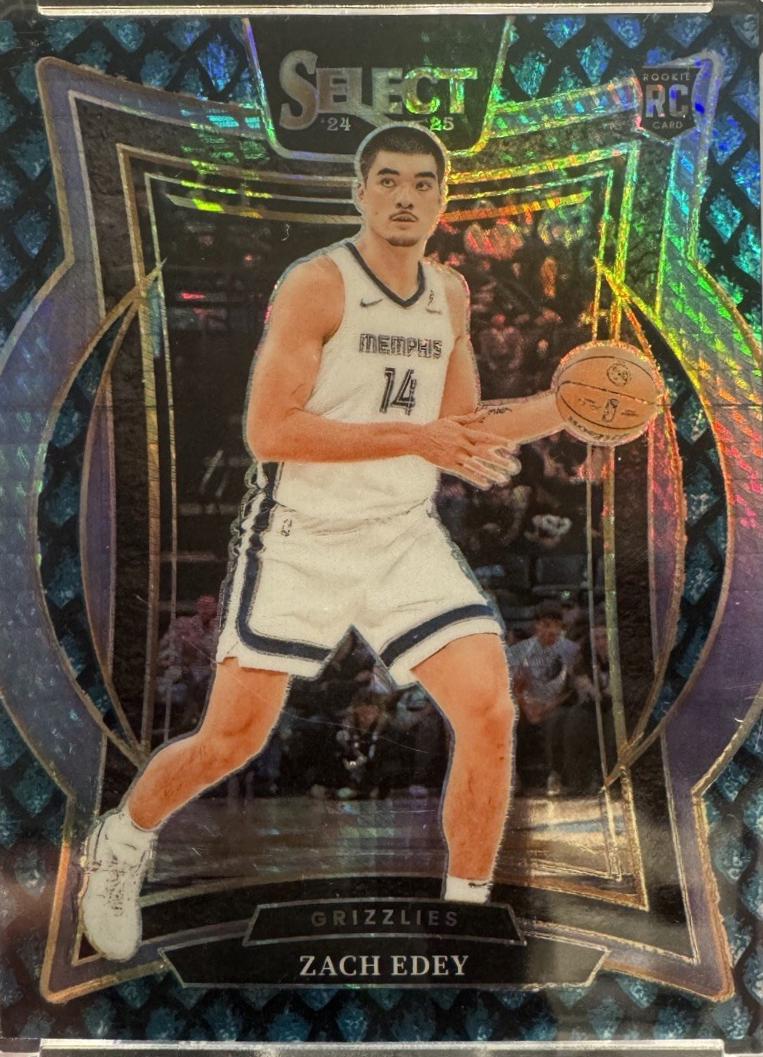 Zach Edey [Dragon Scale Prizm] #98