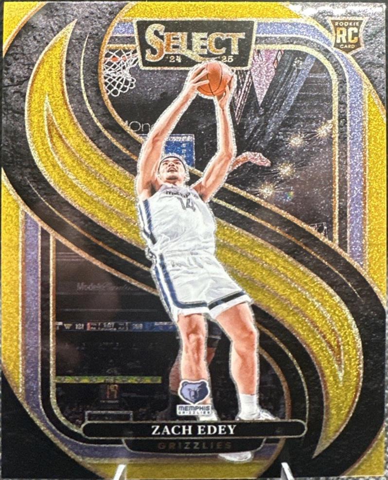 Zach Edey [Gold Glitter Prizm] #192