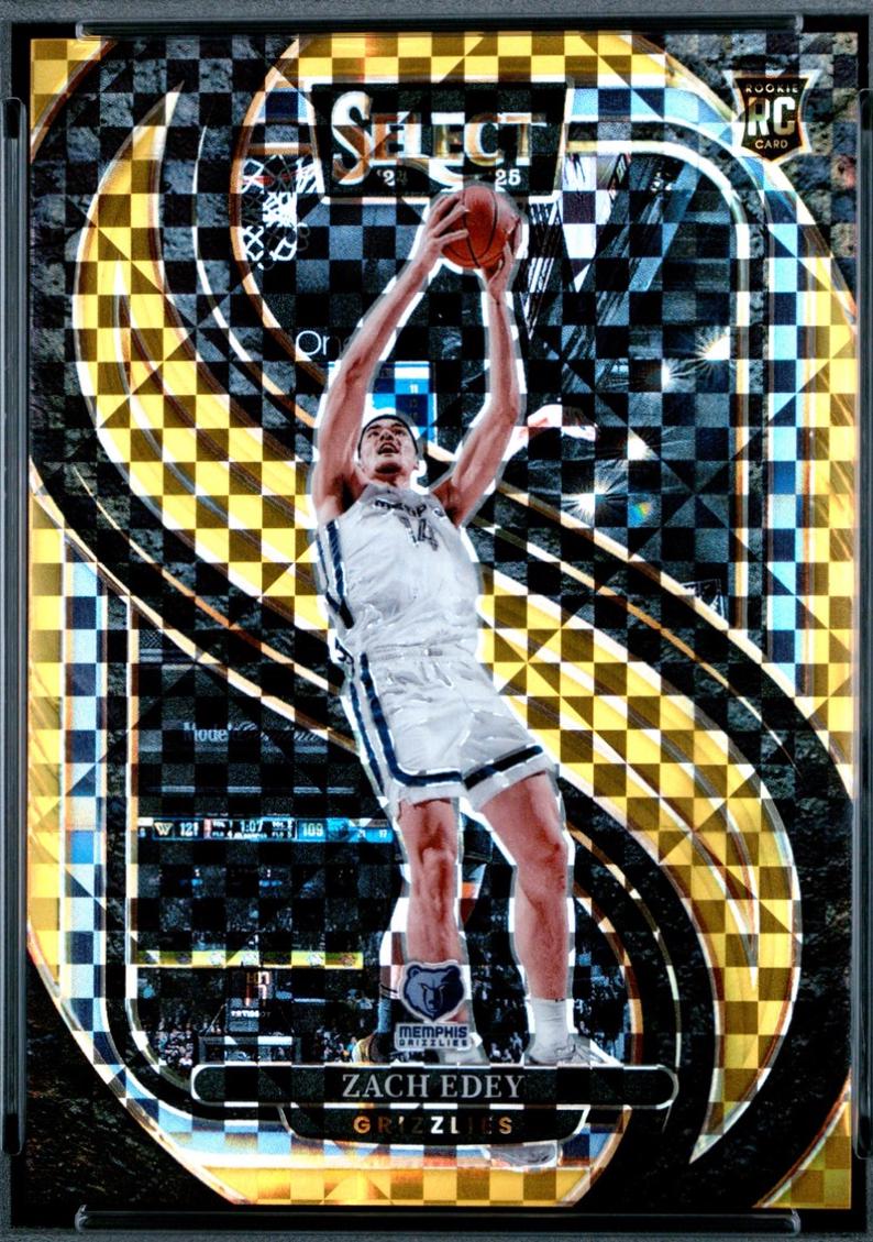 Zach Edey [Gold Prizm] #192