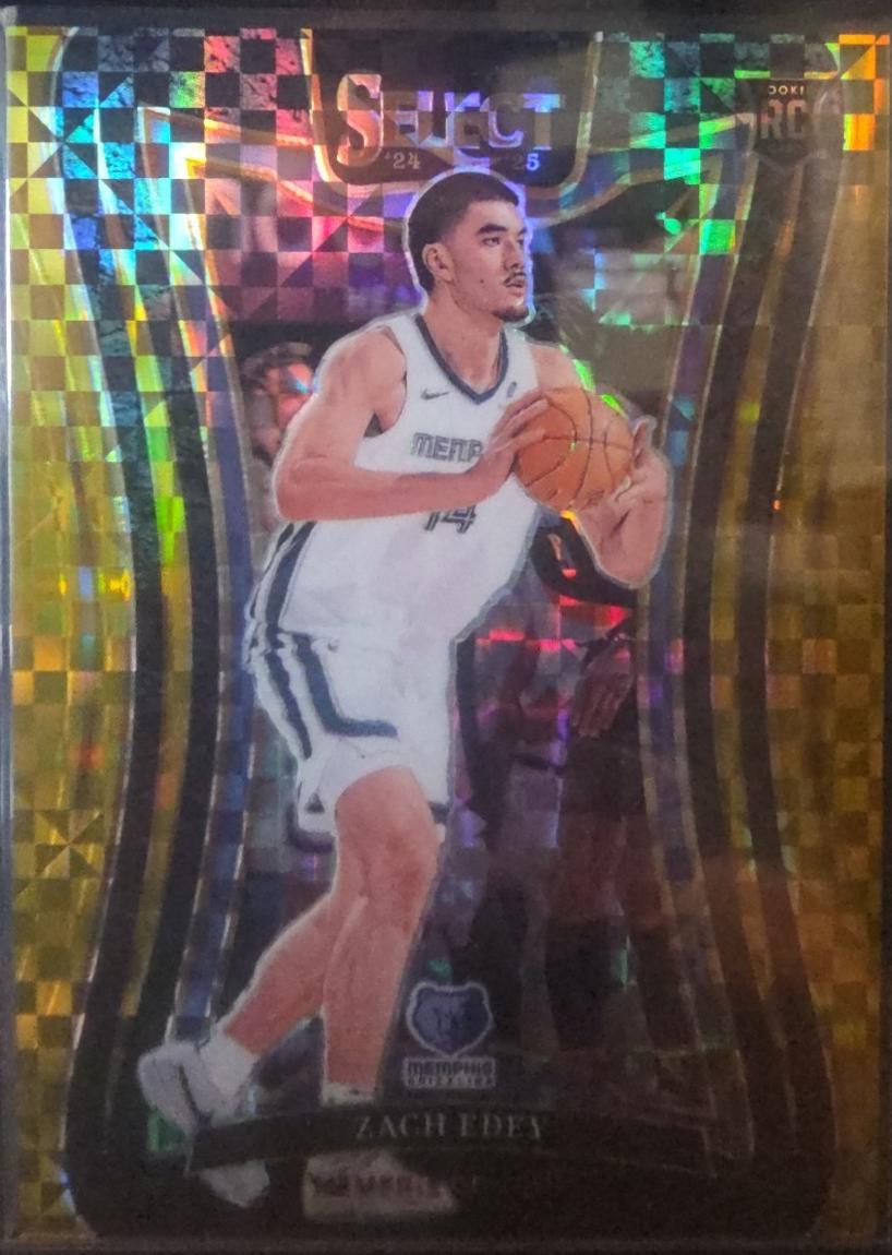 Zach Edey [Gold Prizm] #391