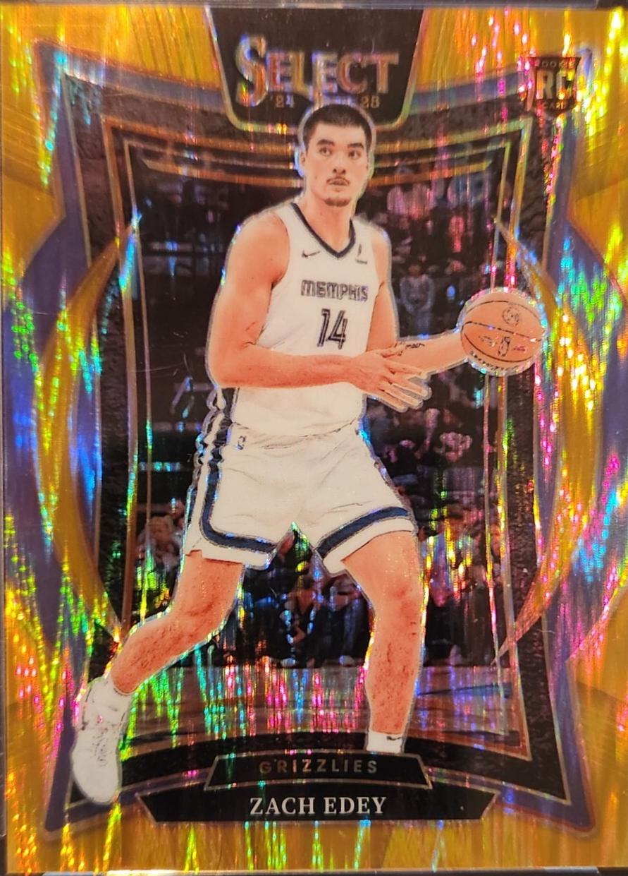 Zach Edey [Gold Prizm] #98