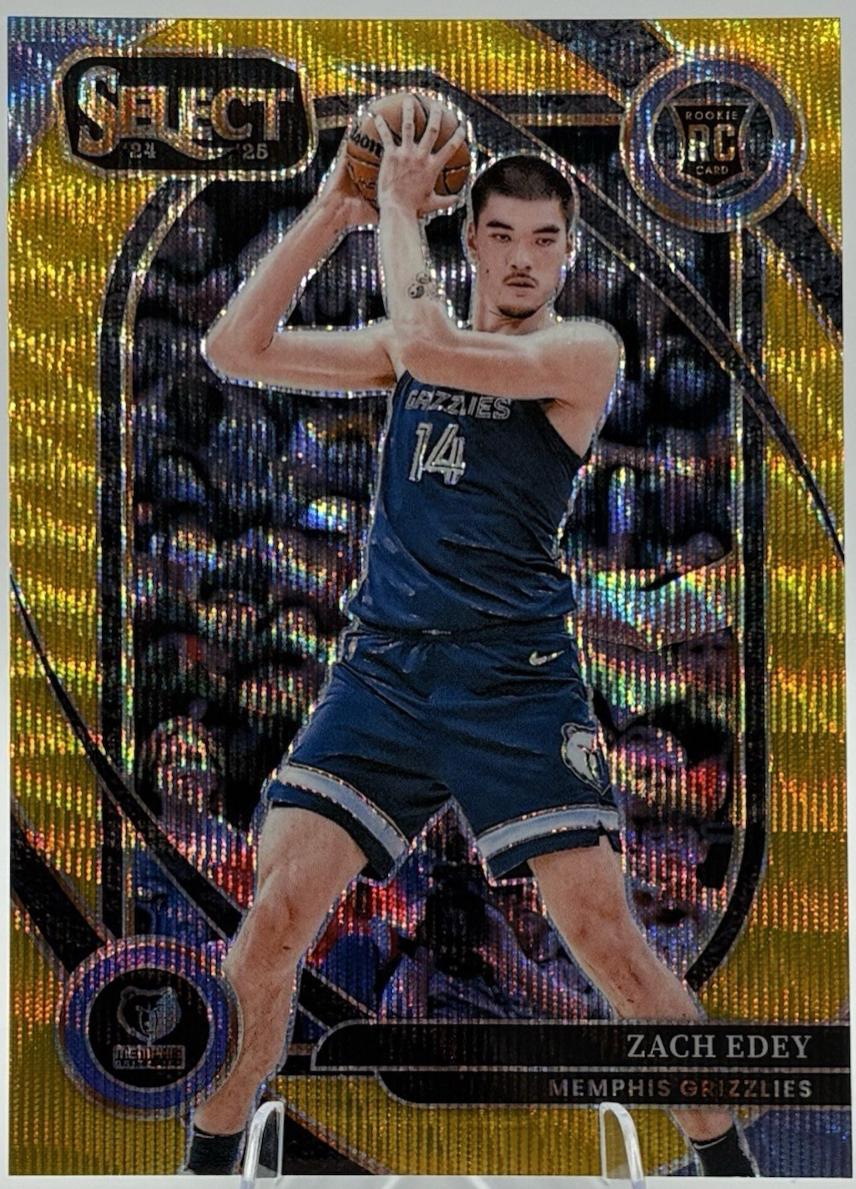 Zach Edey [Gold Wave Prizm] #280