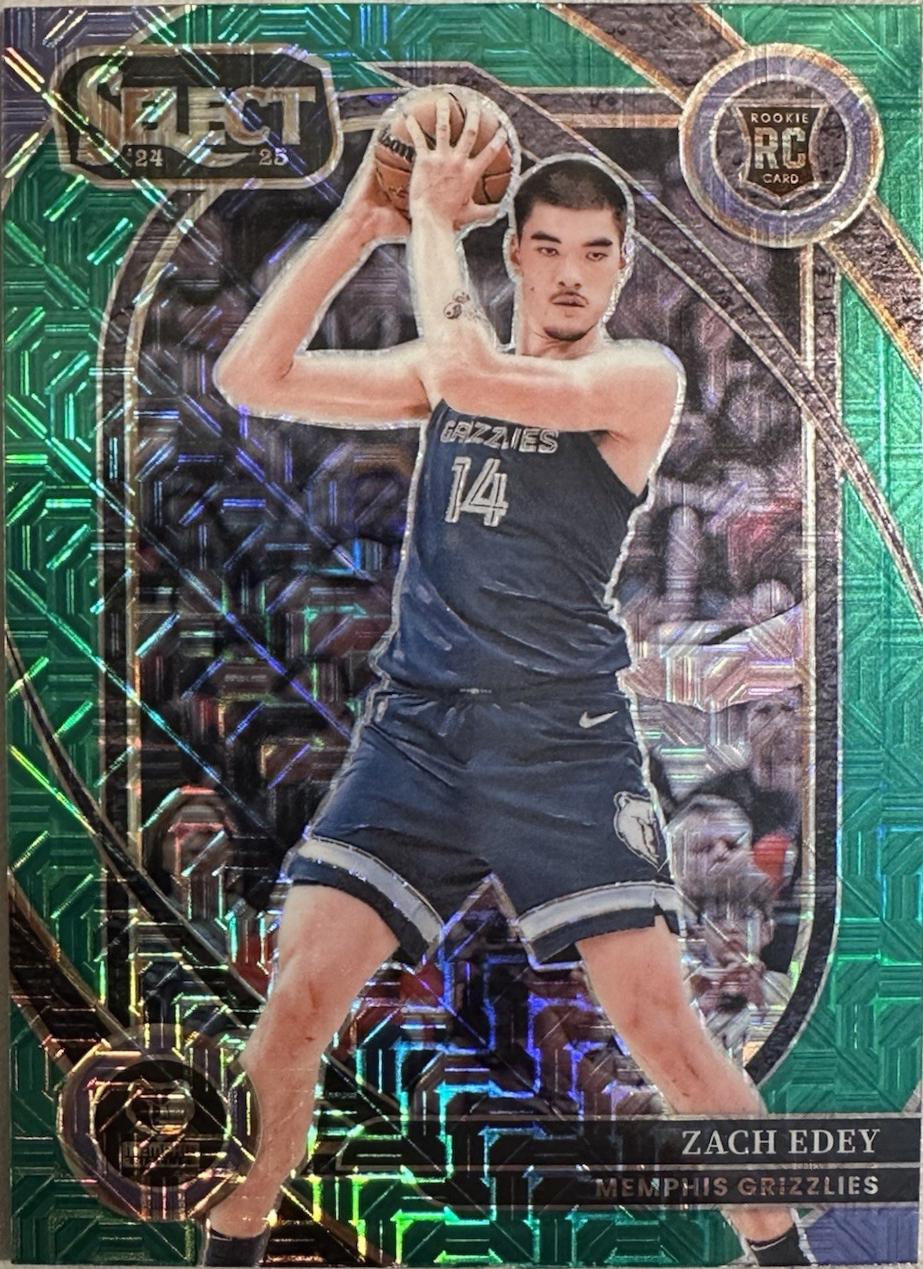 Zach Edey [Green Mojo Prizm] #280