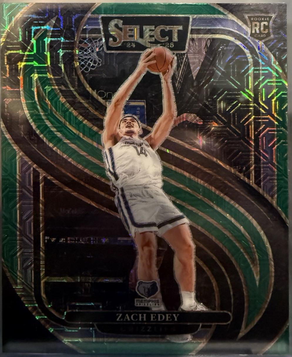Zach Edey [Green Prizm] #192