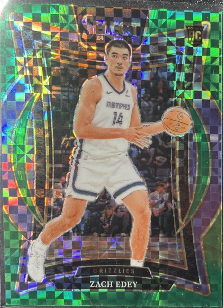 Zach Edey [Green Prizm] #98
