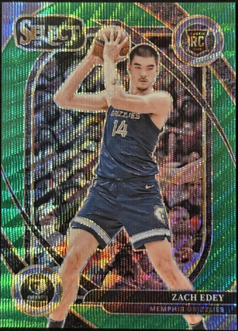 Zach Edey [Green Wave Prizm] #280