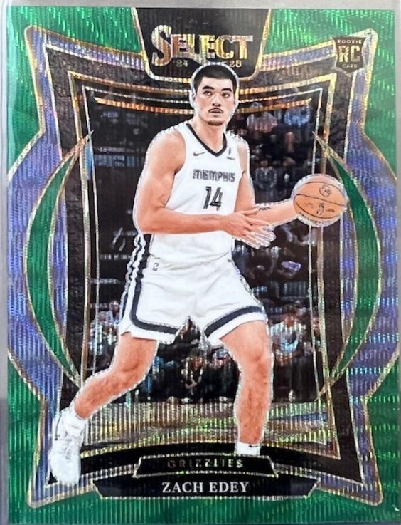 Zach Edey [Green Wave Prizm] #98