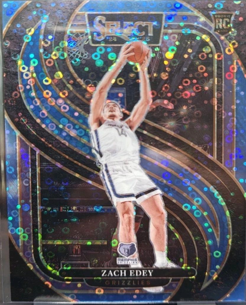 Zach Edey [Light Blue Disco Prizm] #192