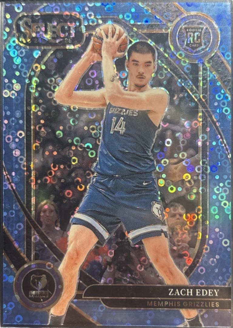 Zach Edey [Light Blue Disco Prizm] #280