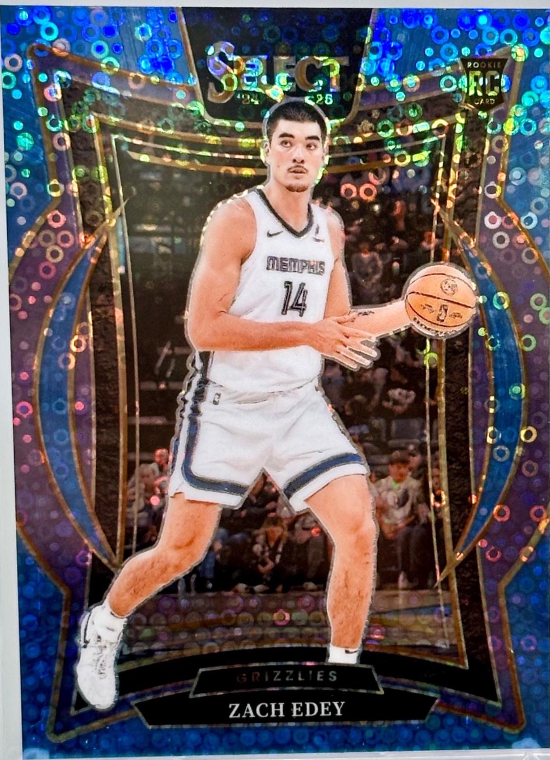 Zach Edey [Light Blue Disco Prizm] #98