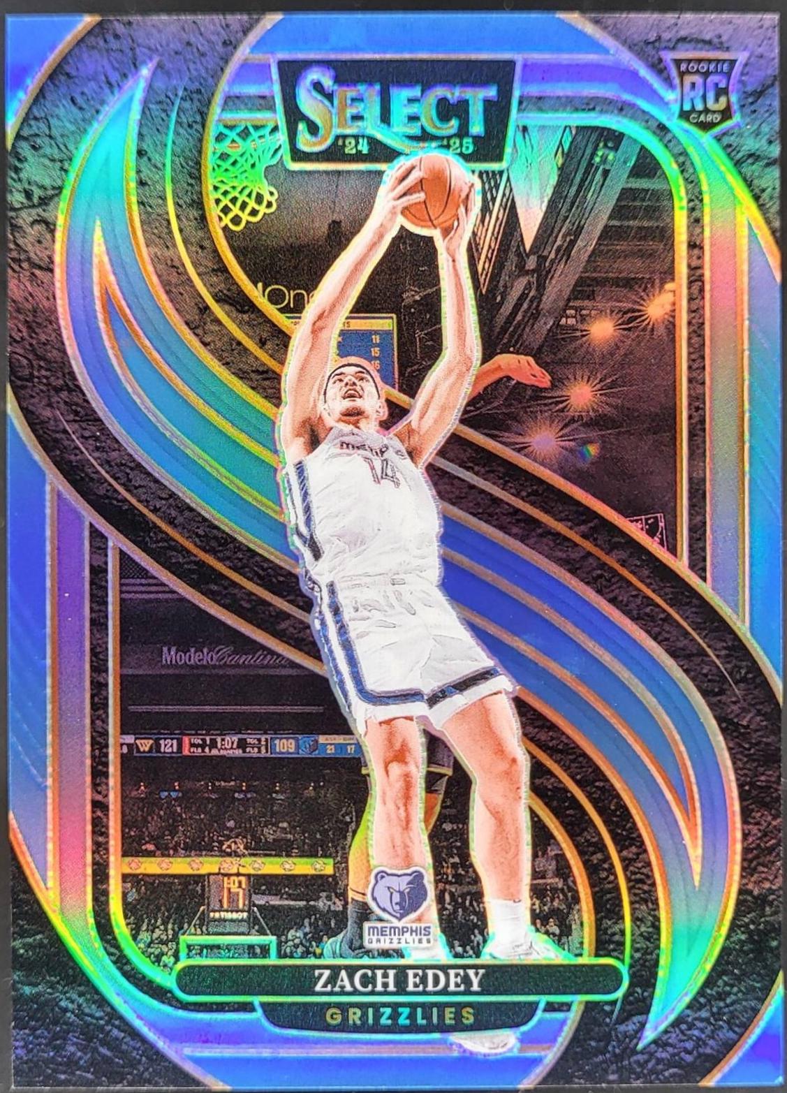 Zach Edey [Light Blue Prizm] #192