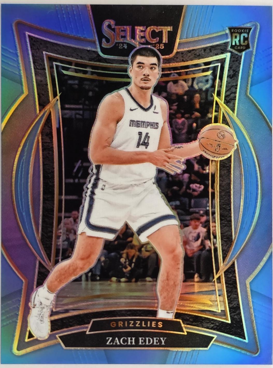 Zach Edey [Light Blue Prizm] #98