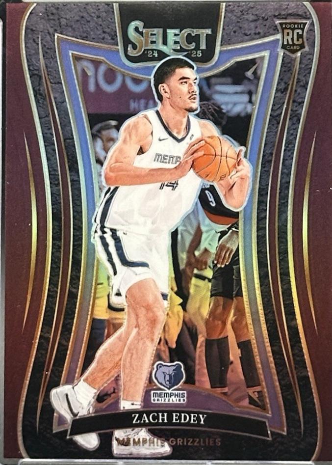 Zach Edey [Maroon Prizm] #391