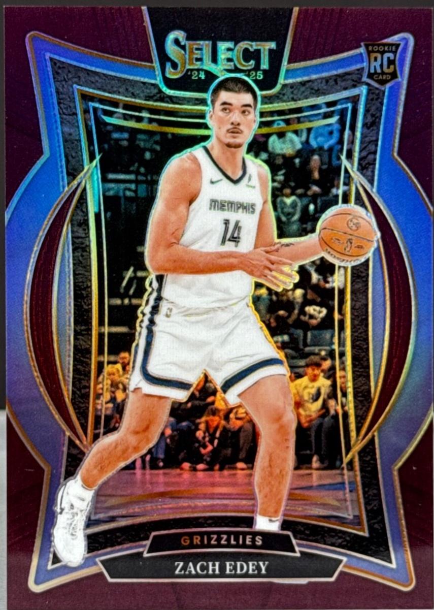 Zach Edey [Maroon Prizm] #98
