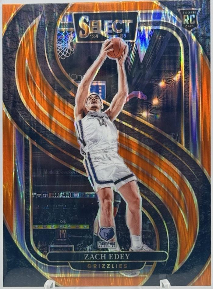 Zach Edey [Orange Prizm] #192