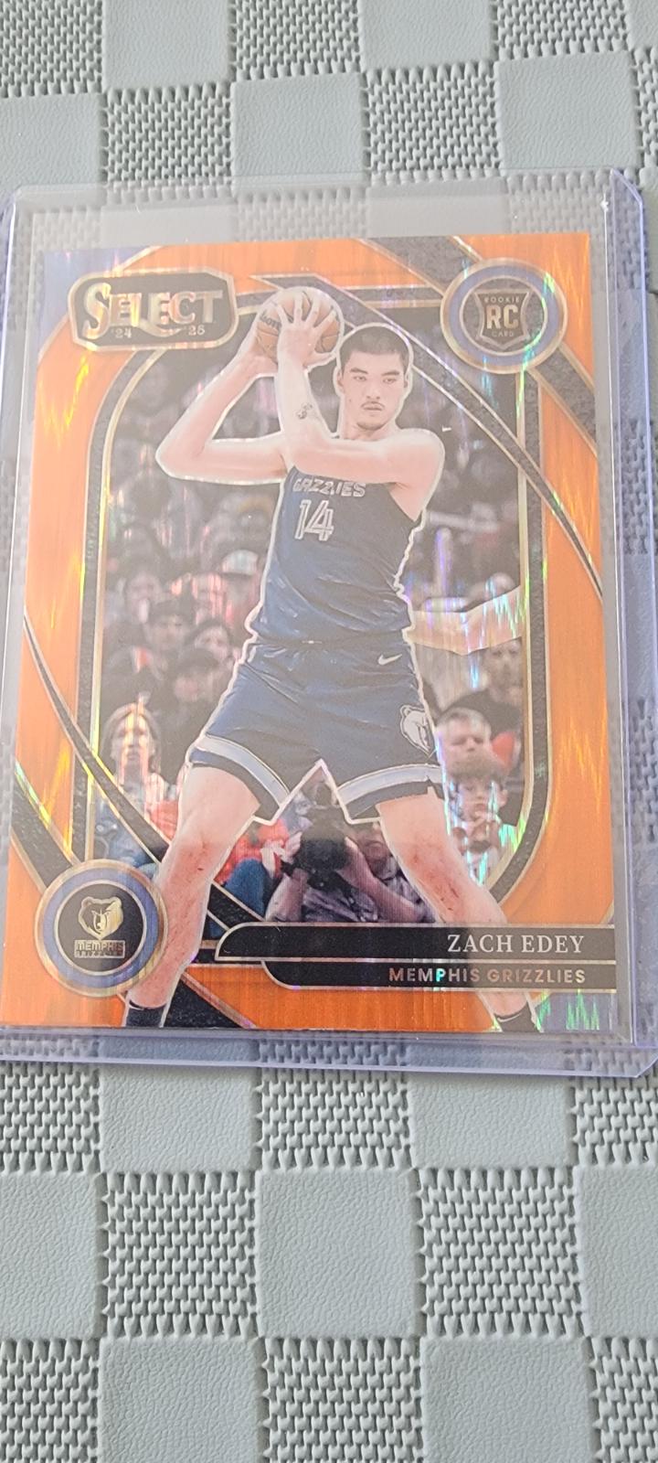 Zach Edey [Orange Tectonic Prizm] #280