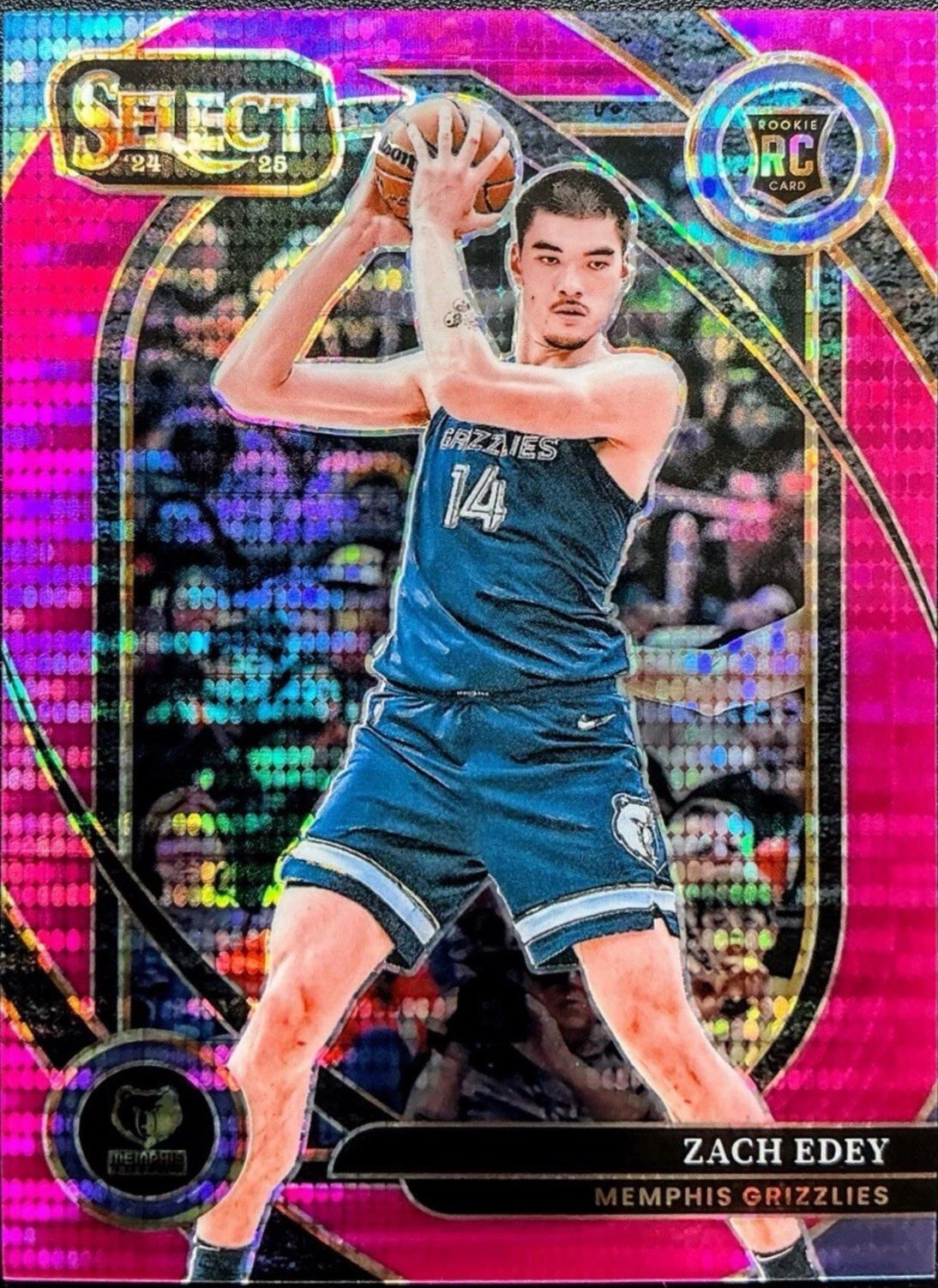 Zach Edey [Pink Prizm Marketing] #280