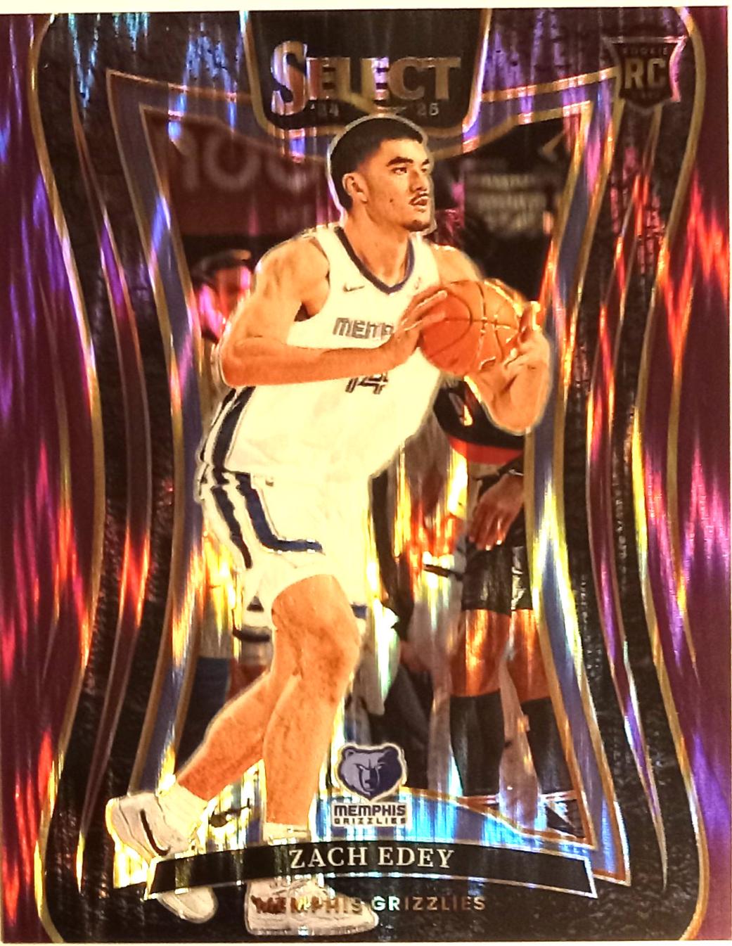 Zach Edey [Purple Flash Prizm] #391