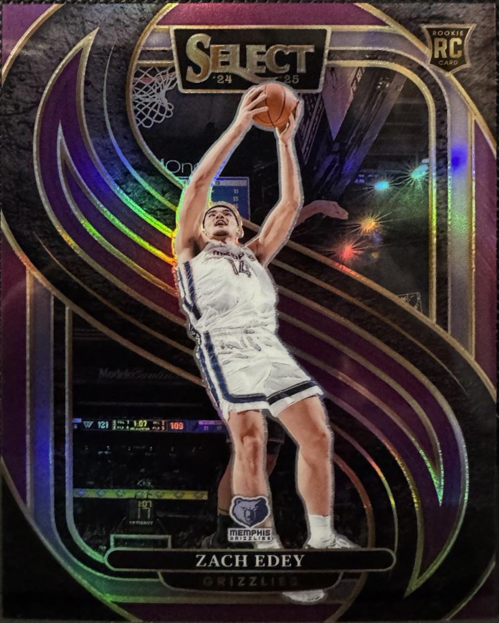 Zach Edey [Purple Prizm] #192