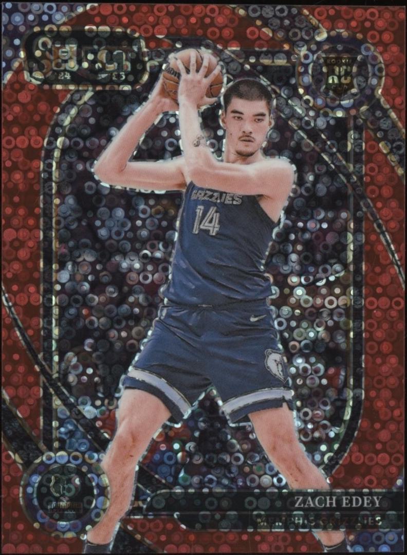 Zach Edey [Red Disco Prizm] #280
