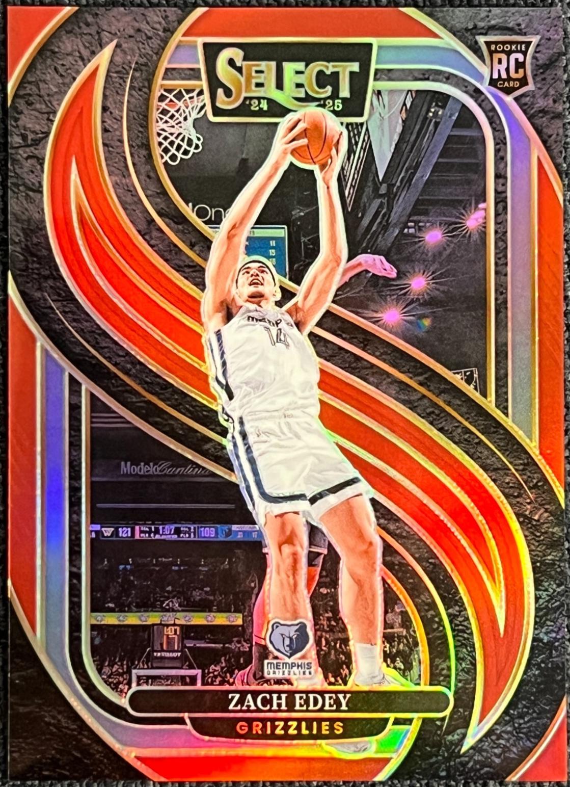 Zach Edey [Red Prizm] #192