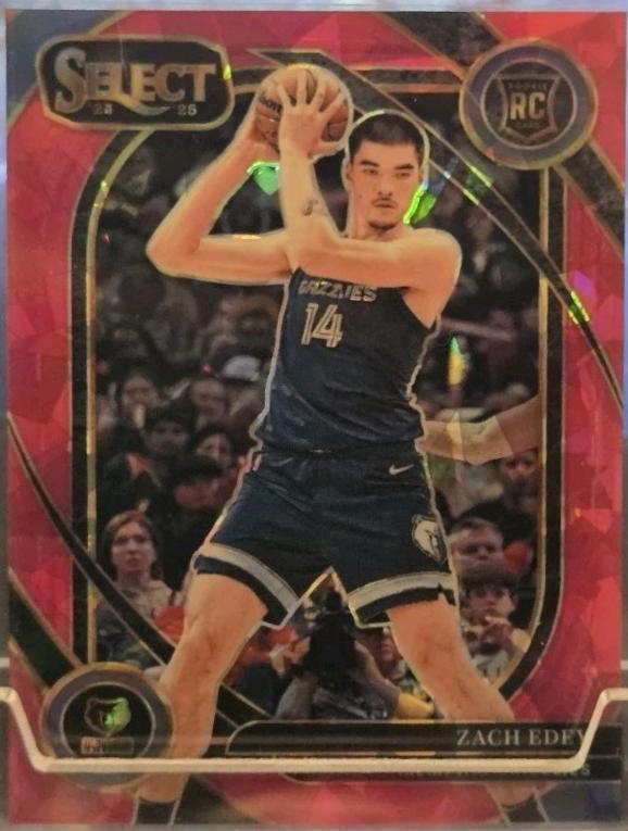 Zach Edey [Red Tectonic Prizm] #280