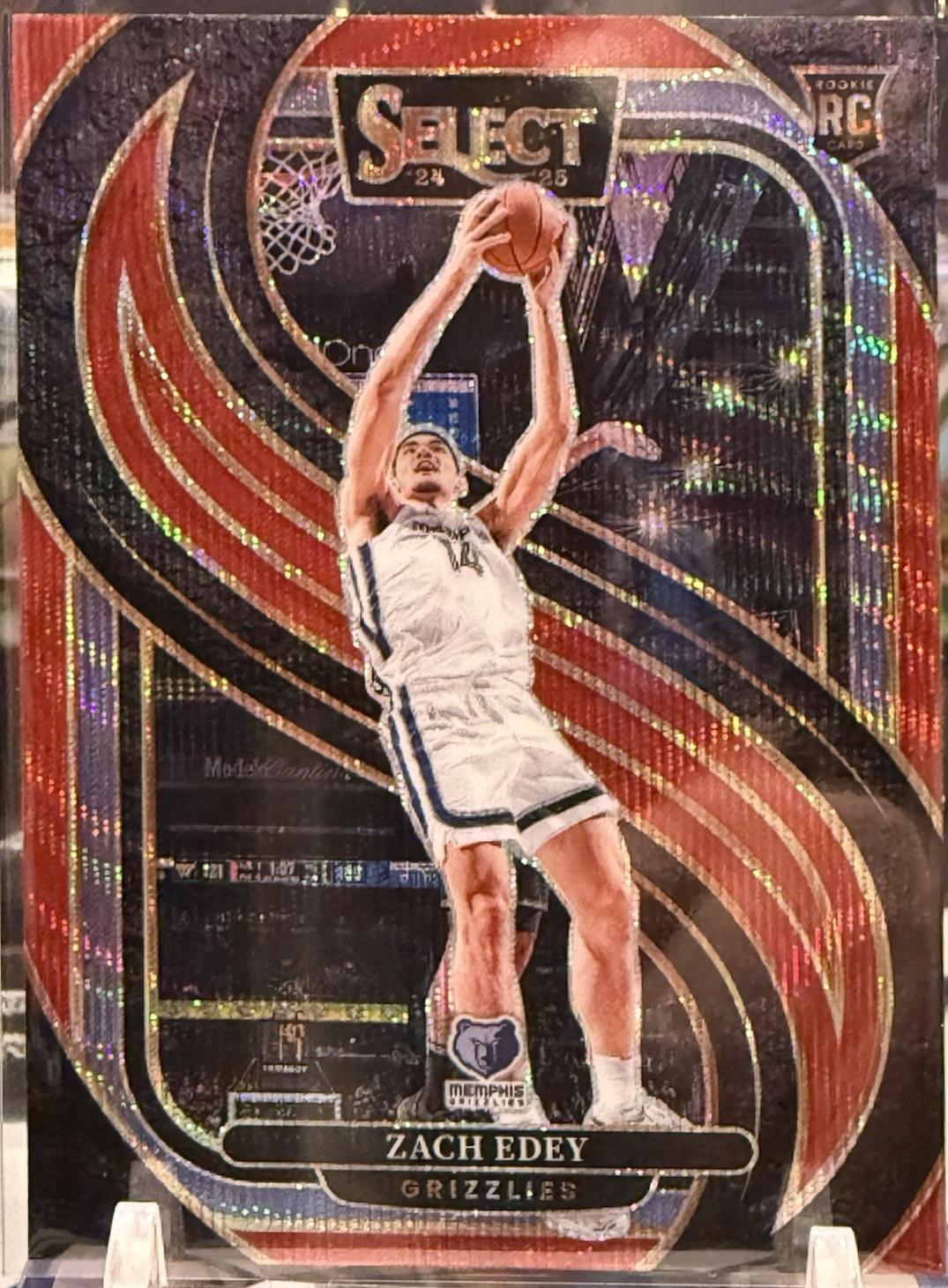 Zach Edey [Red Wave Prizm] #192