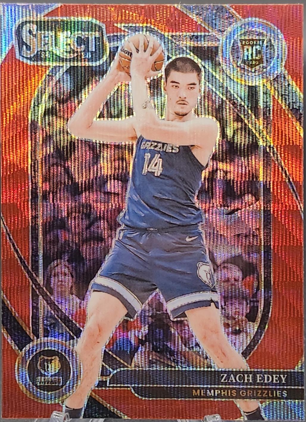 Zach Edey [Red Wave Prizm] #280
