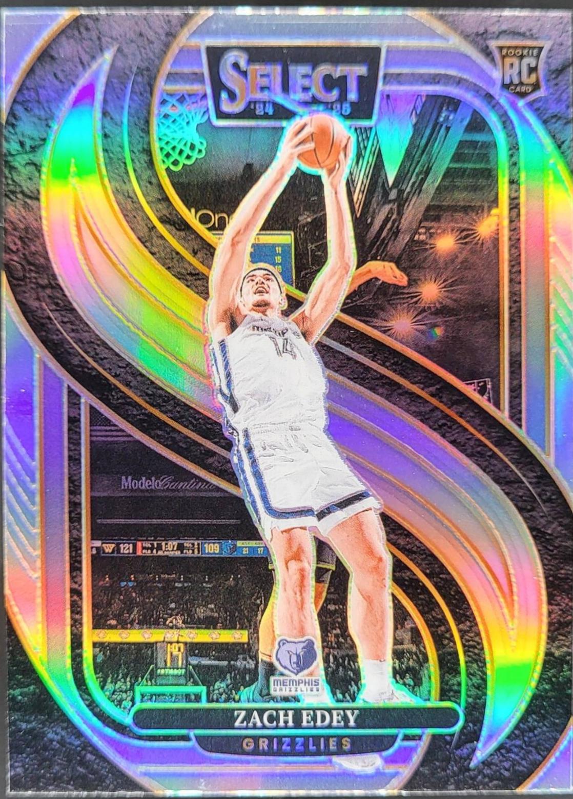 Zach Edey [Silver Prizm] #192