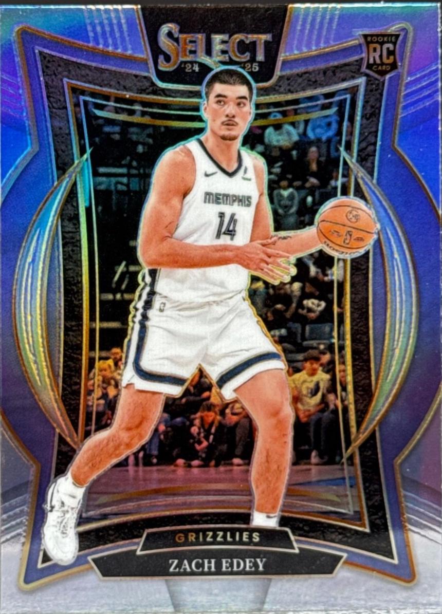 Zach Edey [Silver Prizm] #98