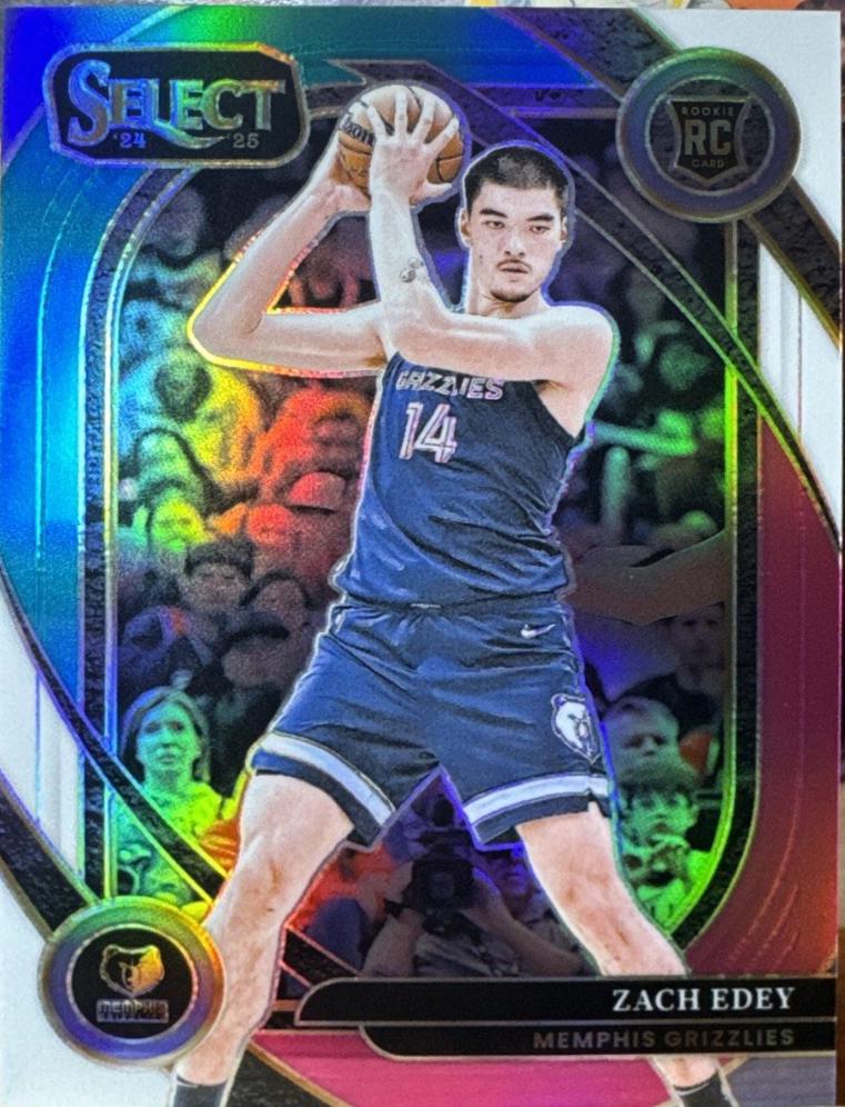 Zach Edey [Teal White Pink Prizm] #280