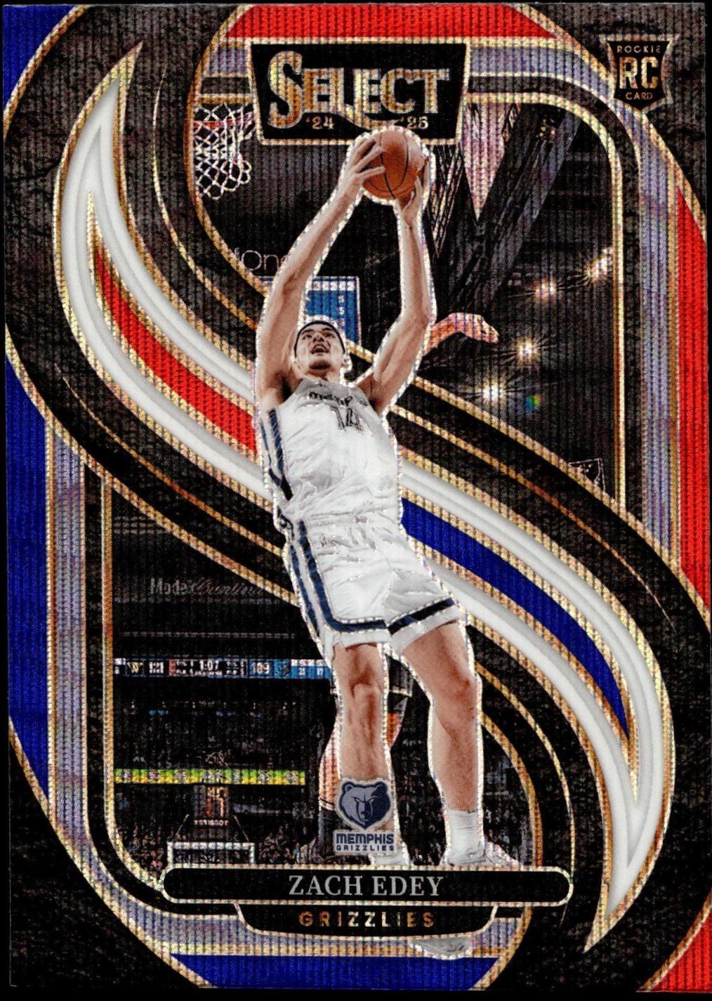 Zach Edey [Tri-Color Prizm] #192