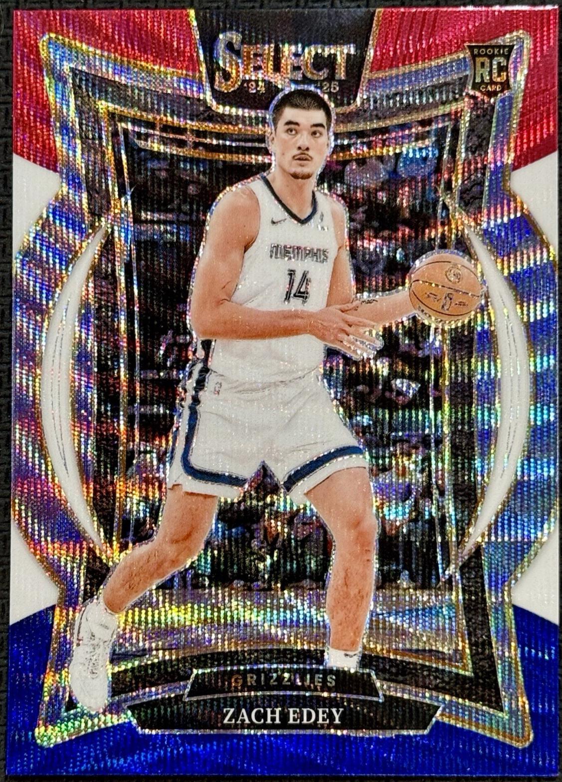 Zach Edey [Tri-Color Prizm] #98