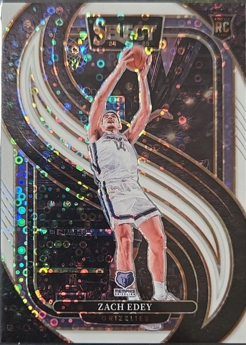 Zach Edey [White Disco Prizm] #192