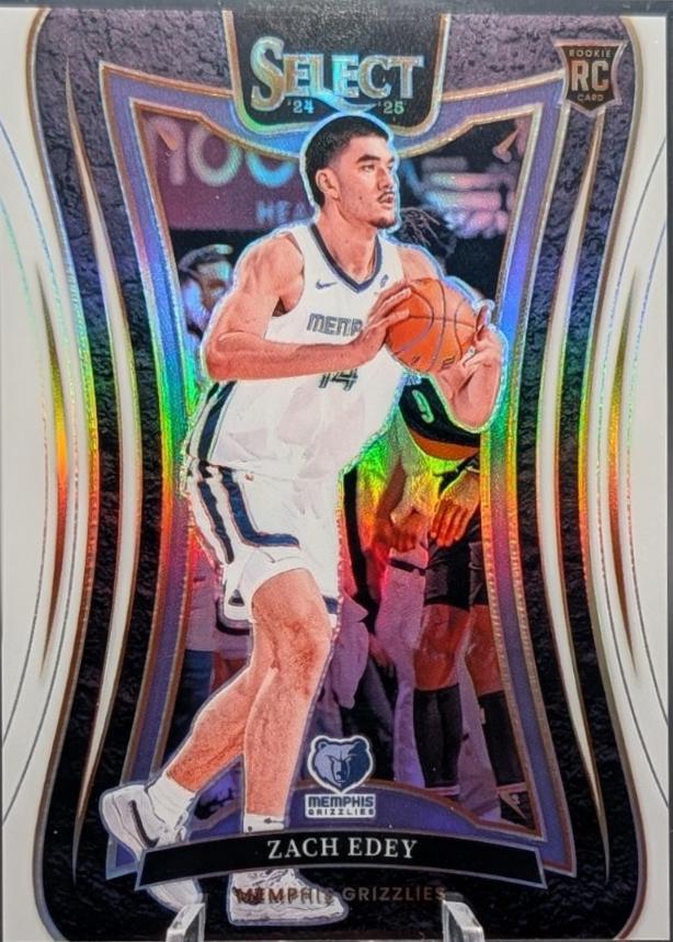 Zach Edey [White Prizm] #391