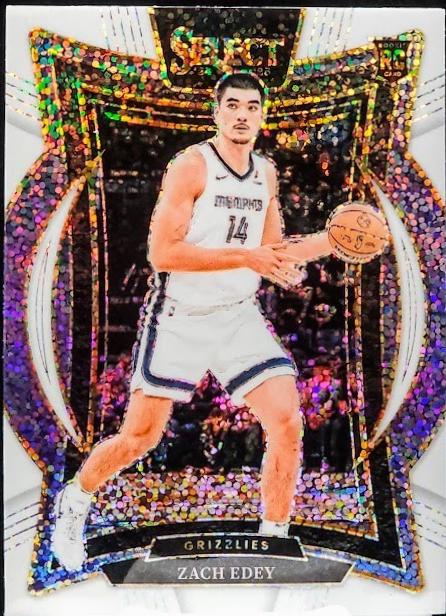 Zach Edey [White Sparkle Prizm] #98