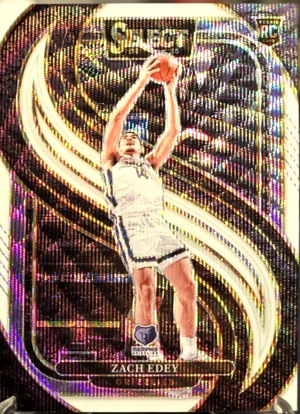 Zach Edey [White Wave Prizm] #192