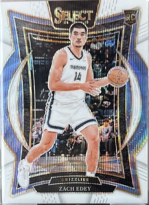 Zach Edey [White Wave Prizm] #98