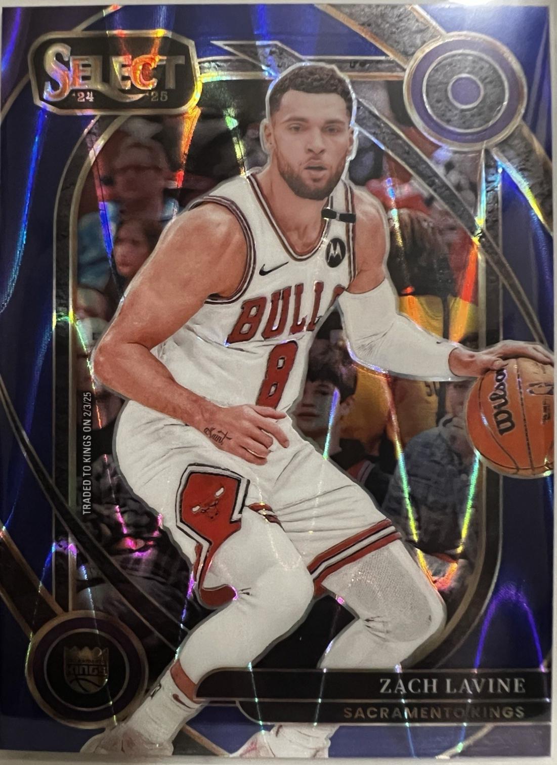 Zach LaVine [Blue Tectonic Prizm] #249