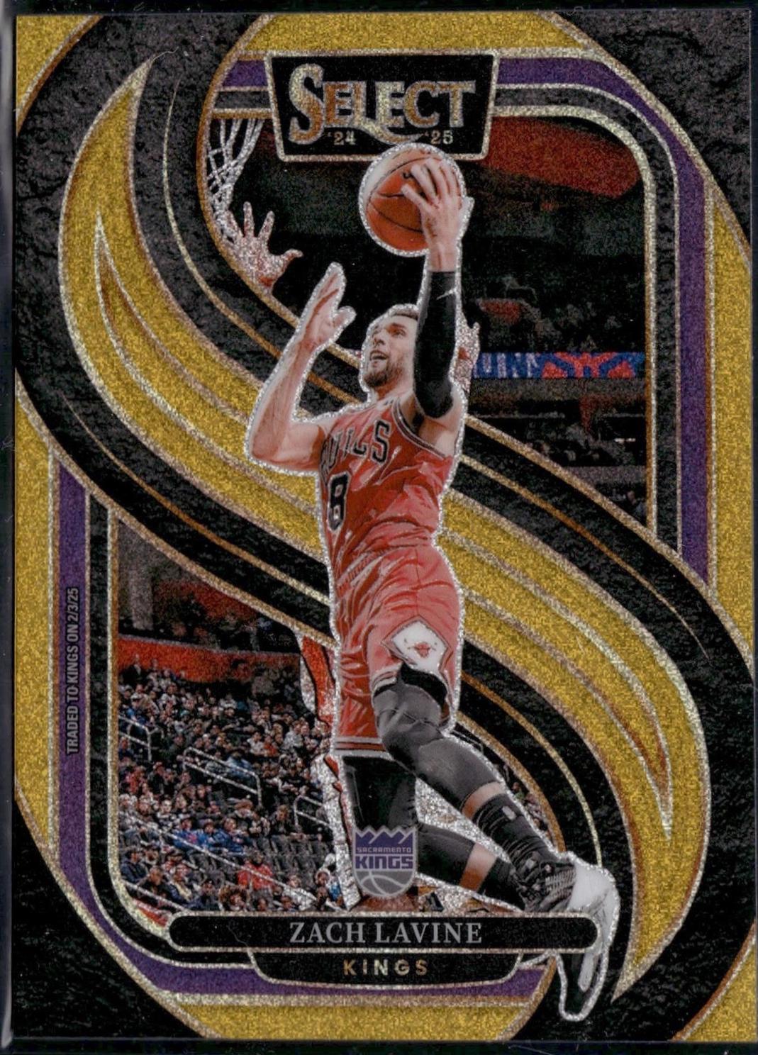 Zach LaVine [Gold Glitter Prizm] #115