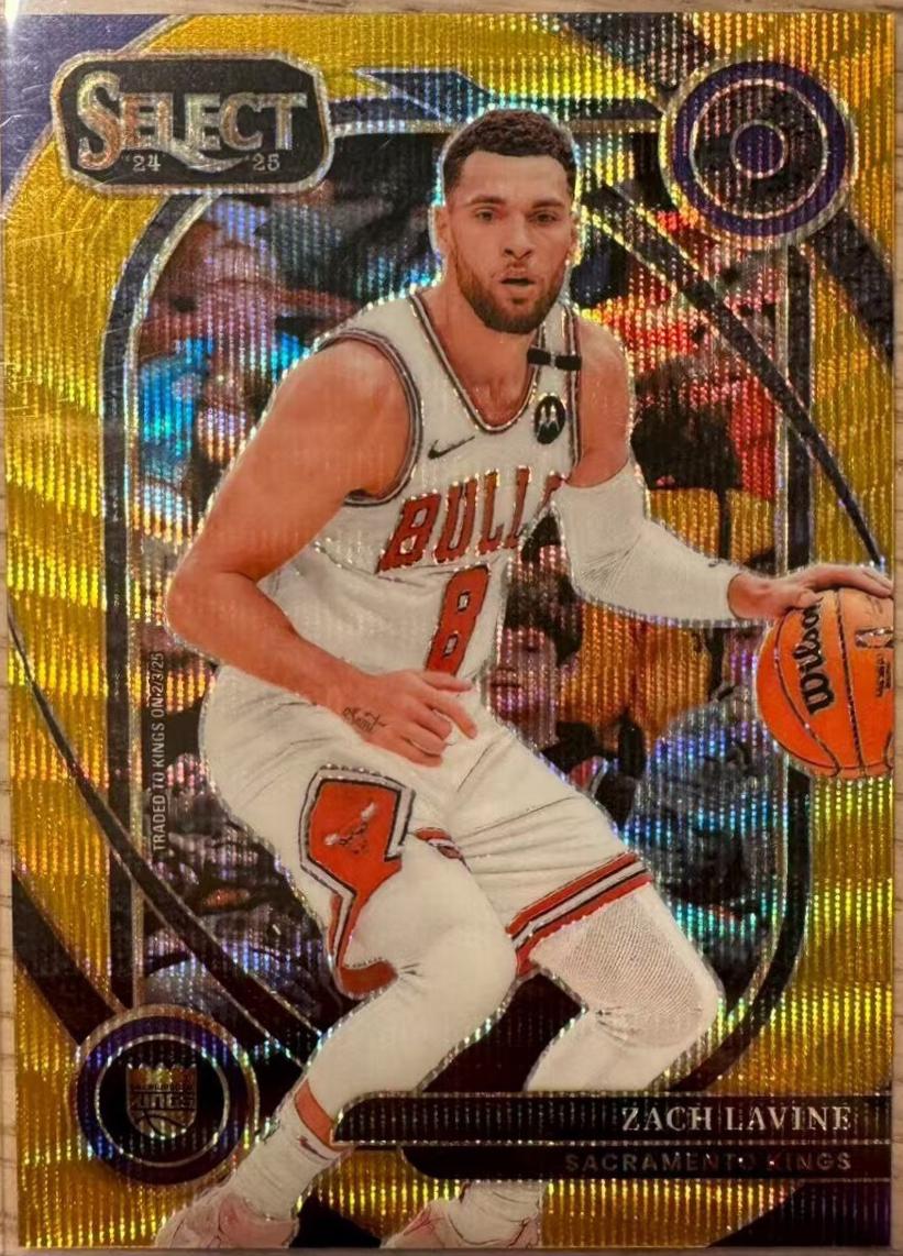 Zach LaVine [Gold Wave Prizm] #249
