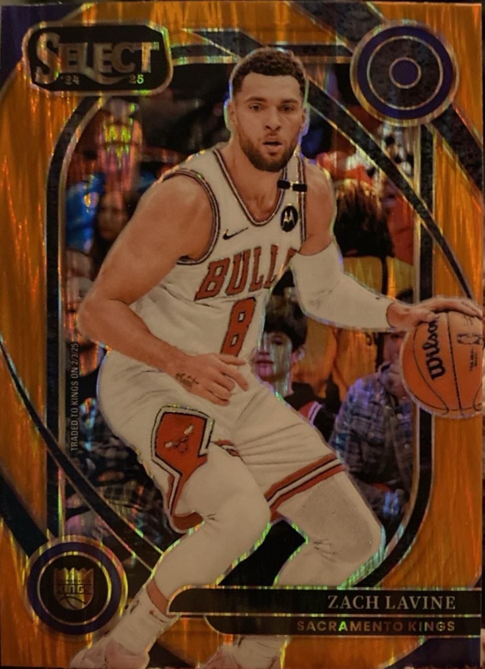 Zach LaVine [Orange Flash Prizm] #249