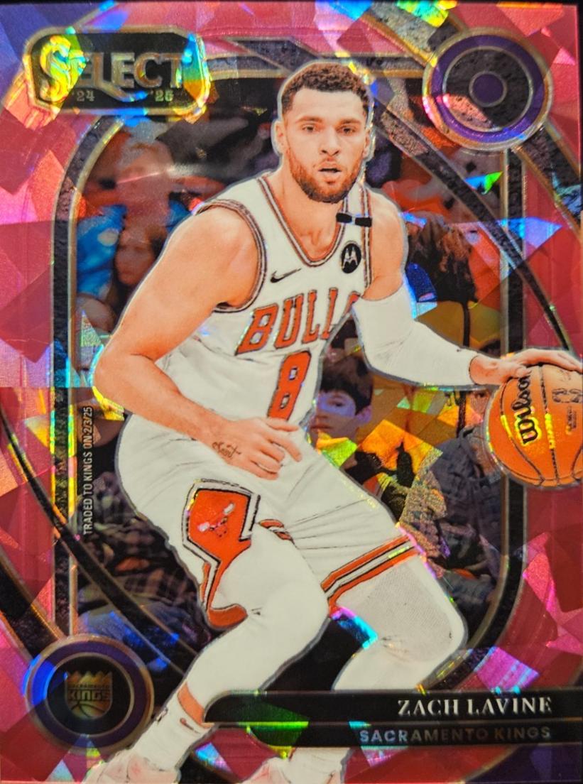 Zach LaVine [Pink Cracked Ice Prizm] #249