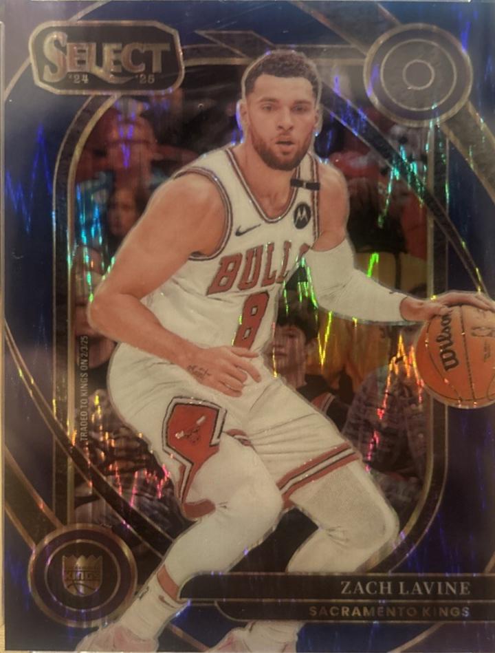 Zach LaVine [Purple Cracked Ice Prizm] #249
