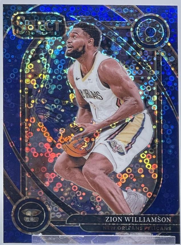 Zion Williamson [Blue Disco Prizm] #258