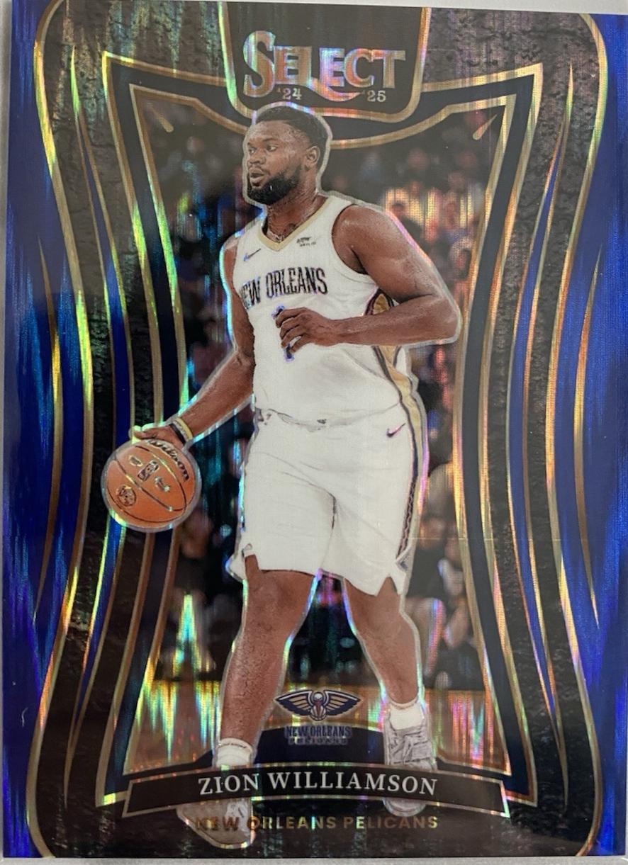 Zion Williamson [Blue Flash Prizm] #304