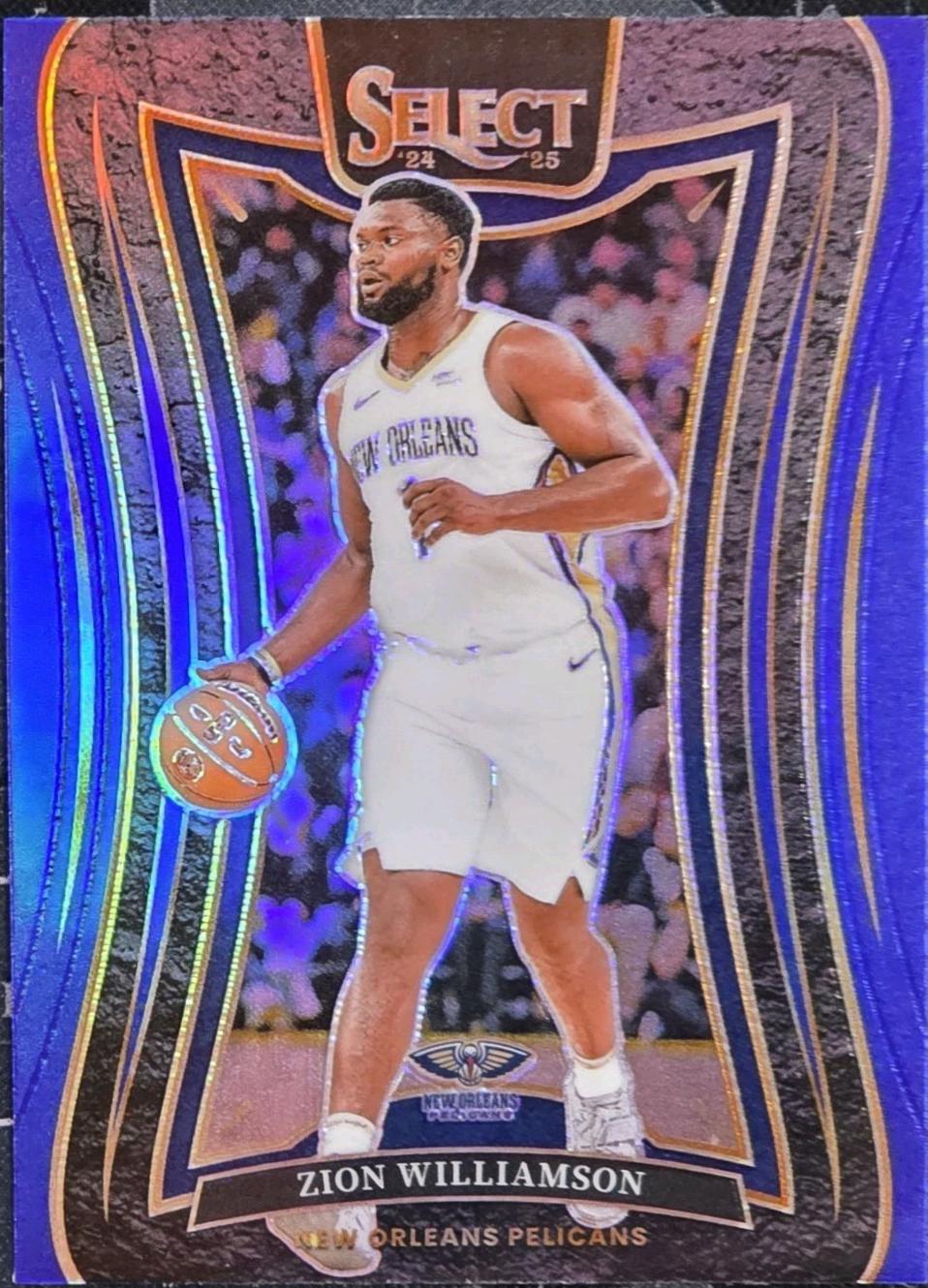 Zion Williamson [Blue Prizm] #304