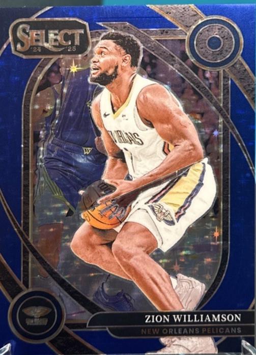 Zion Williamson [Blue Stars Prizm] #258